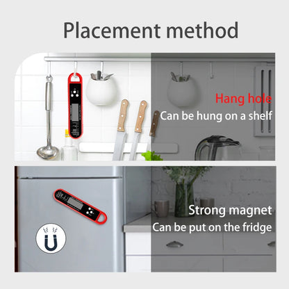 Digital Meat Thermometer for Cooking Kitchen Thermometer with Hold Fast Instant Read Food Thermometer,Candy Making,Outside Grill