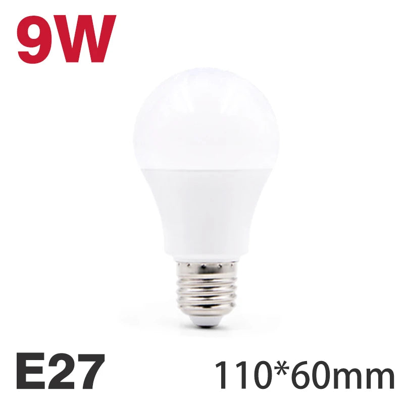 KARWEN Lampada LED E27 LED Lamp Bulb E14 AC 220V 230V 240V 3W 6W 9W 12W 15W 18W 20W LED Spotlight Table Lamp Light