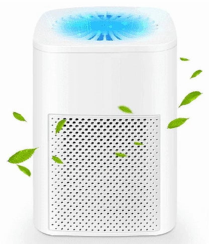 Air Purifiers for Allergies and Asthma,Ailkin  Air Cleaner for Home,Bedroom,Dust,Pets,Indoor,Office,Small Room,Mini Portable Desktop Air Purifier for Smoke Odor