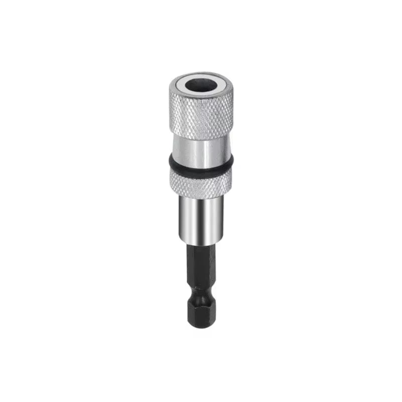 Magnetic Screwdriver Bit Holder 1/4 Inch Hex Shank Adjustable Screw Depth Screwdriver Drywall Drill Bits Holder Extension Bar