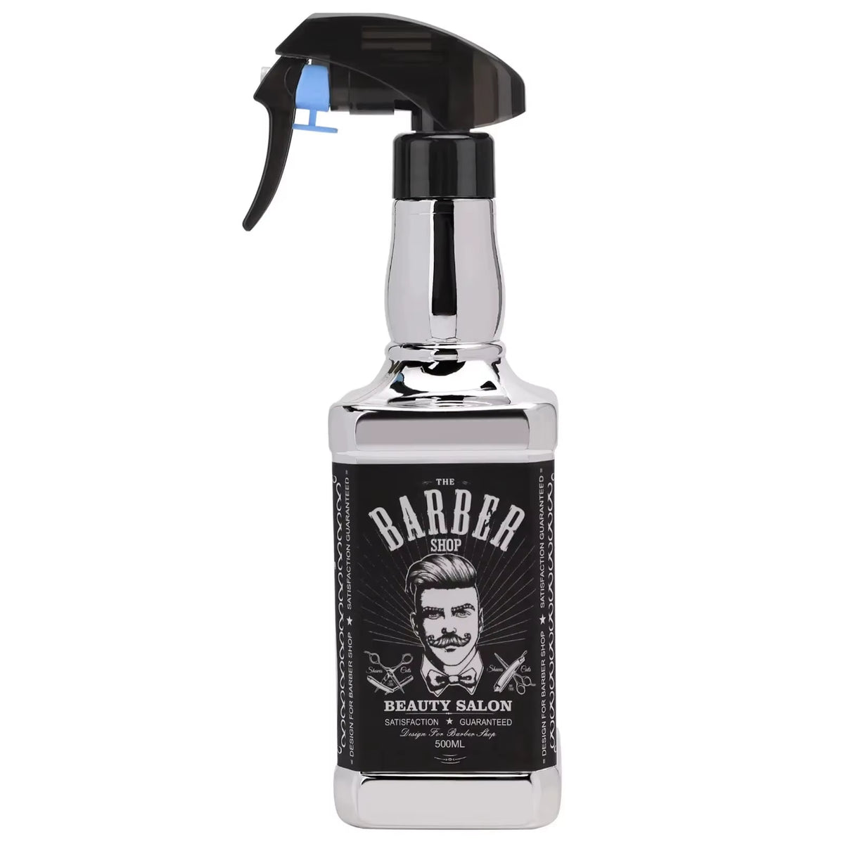 500ML Plating Barber Haircut Spray Bottle Empty Continuous Atomizer Water Sprayer for Salon Hairdresser Accessories Barber Tools