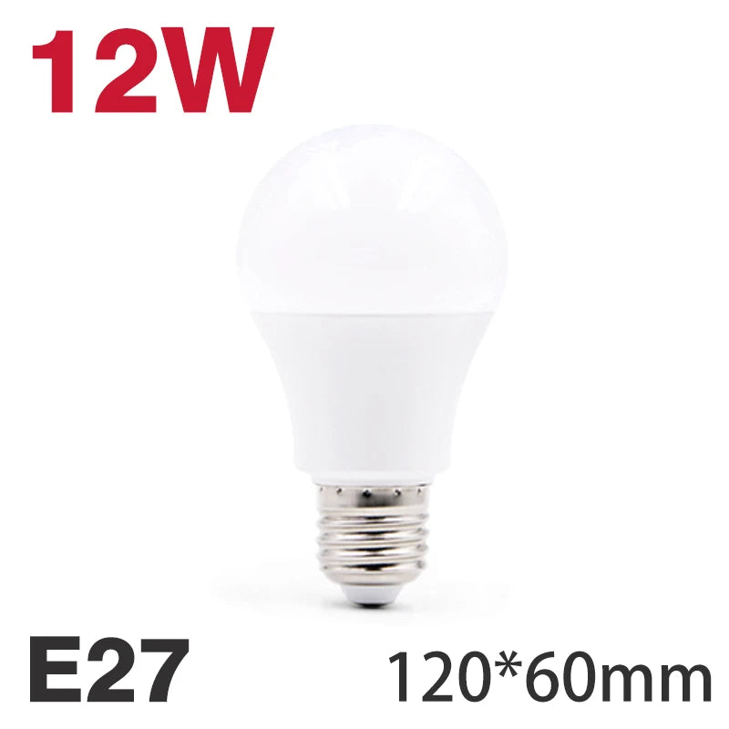 KARWEN Lampada LED E27 LED Lamp Bulb E14 AC 220V 230V 240V 3W 6W 9W 12W 15W 18W 20W LED Spotlight Table Lamp Light