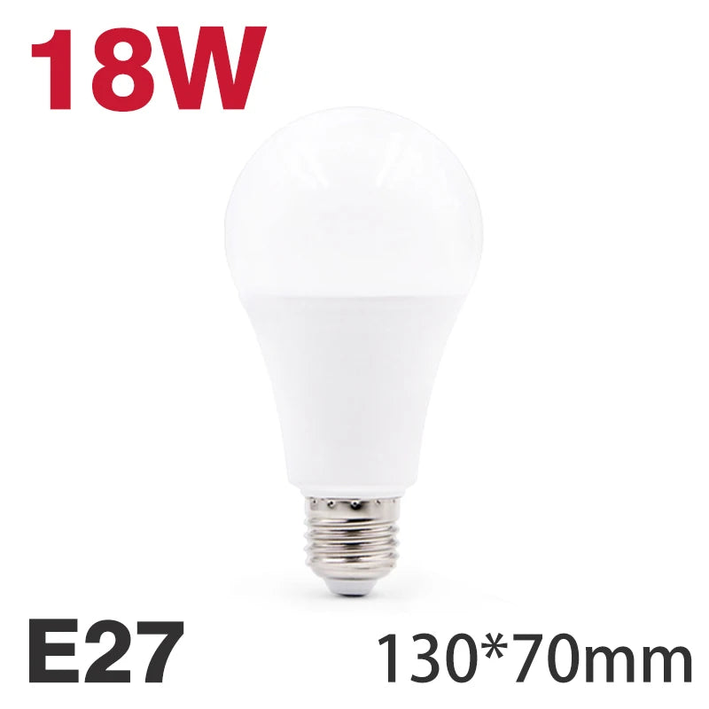 KARWEN Lampada LED E27 LED Lamp Bulb E14 AC 220V 230V 240V 3W 6W 9W 12W 15W 18W 20W LED Spotlight Table Lamp Light