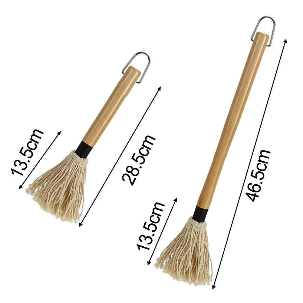 BBQ Sauce Basting Mops Roasting or Grilling Basting Mop Grill Basting Mop for Barbeque Marinade Smoking Steak or Glazing